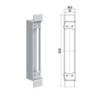 TE 540 3D SZ: Receiver for Steel Frames