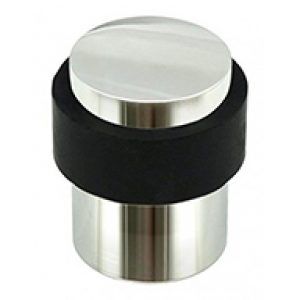 Modern Door Stopper Floor Mounted 3" Stainless Steel